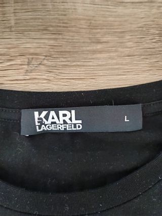 Camiseta Karl Lagerfeld Negra