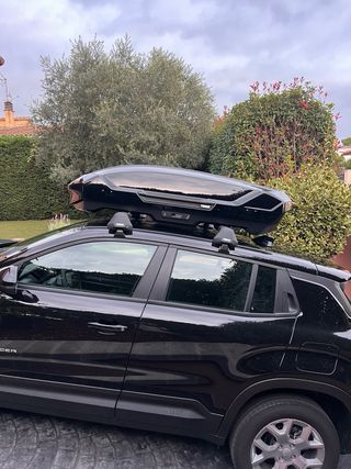 Cofre Thule Motion3M + Barras Thule WingBar Edge