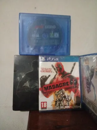 Pack 3 Juegos PS4: Deadpool, Project Cars 2, Pr19