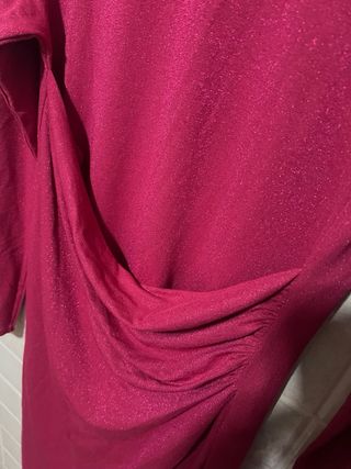 Abito da sera magenta glitterato donna You Decide 