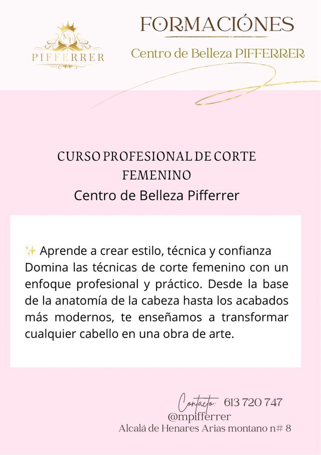Curso de peluquería y estética