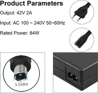 Cargador 42V 2A para Patinete Eléctrico Xiaomi