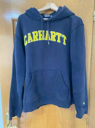 Sudadera Carhartt Azul con Logo