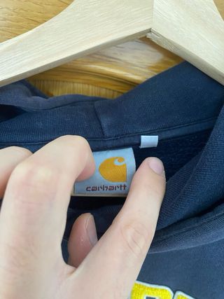 Sudadera Carhartt Azul con Logo