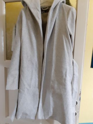 Cappotto Zara Donna Grigio Taglia M
