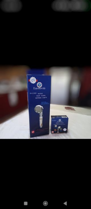 Soffione doccia alta pressione con sfere