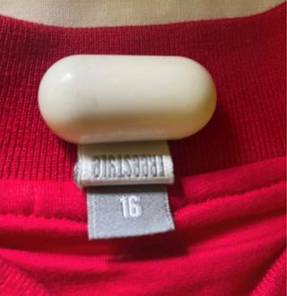 Chaqueta universitaria roja ElCortelngles -Talla S