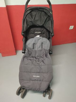 Silla de paseo Maclaren con accesorios
