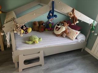 Cama infantil 90cm tipo casita