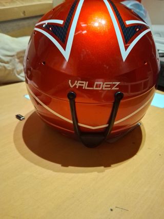 Casco de esquí Salomon rojo