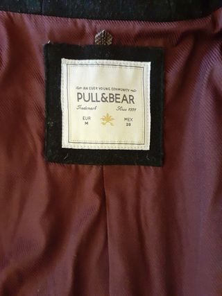 Cappotto Pull&Bear Nero Taglia M