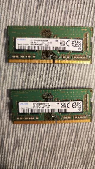Samsung 16GB DDR4 3200MHz Portátil RAM