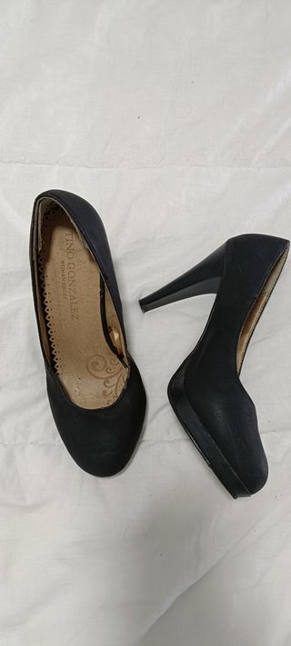 Lote 4 pares zapatos mujer talla 38 