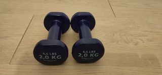 2 Mancuernas 2kg Decathlon Nyamba