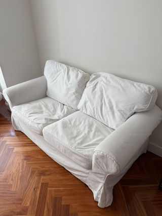 Sofá Ektorp Ikea 2 Plazas Blanco. 85x170 cm

