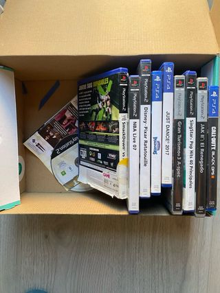 Pack Videojuegos PS4 y PS2