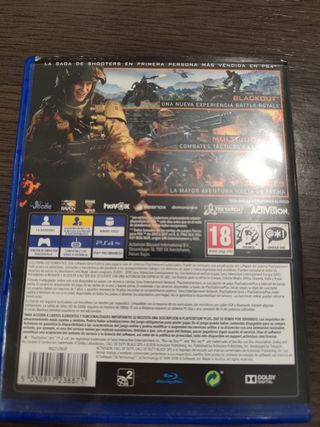 PS4 Call of Duty Black Ops 3 y 4