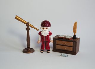 Playmobil Astrónomo Medieval Belén Accesorios