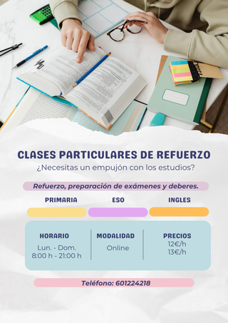 CLASES PARTICULARES ONLINE