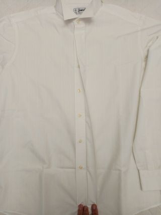 Camisa Jause Manga Larga Blanca