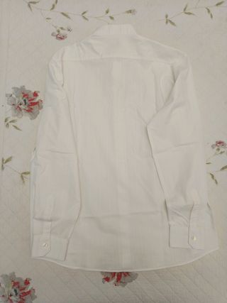 Camisa Jause Manga Larga Blanca