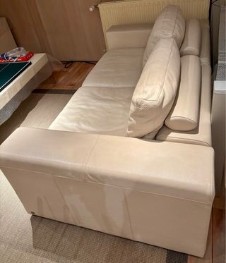 Sofá Natuzzi Piel Beige