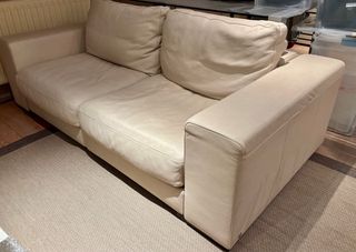 Sofá Natuzzi Piel Beige