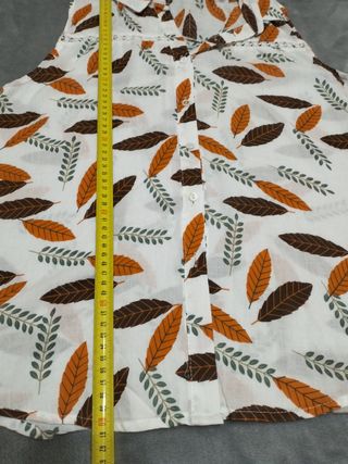 Blusa sin mangas de Miss Right, talla M