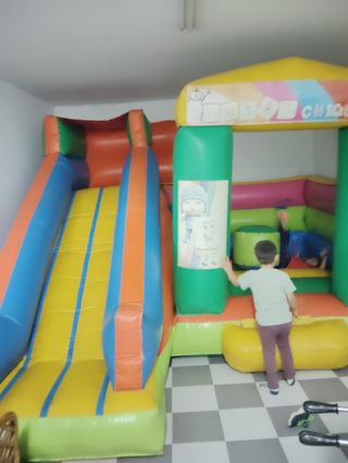 Castillo hinchable para niños