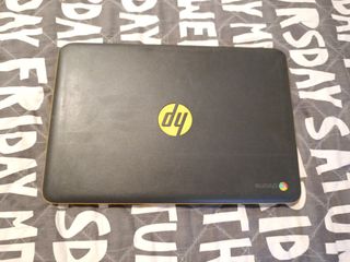 Portátil HP Chromebook Negro y Amarillo