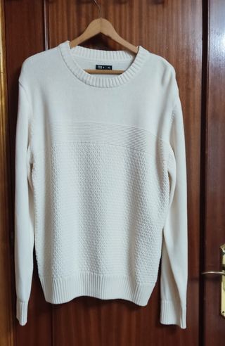Jersey TEX Beige Algodón Talla XL