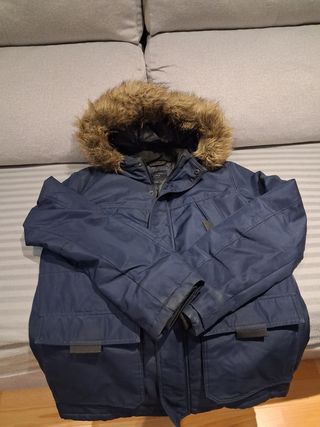Chaqueta Jack & Jones Azul con Capucha