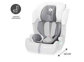 Silla de coche Kinderkraft gris
