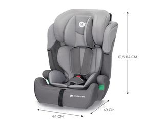 Silla de coche Kinderkraft gris