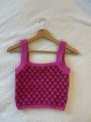 Top Zara tirantes estampado