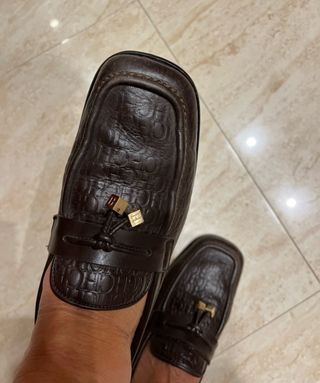 Mocasines Piel Carolina Herrera Marrones