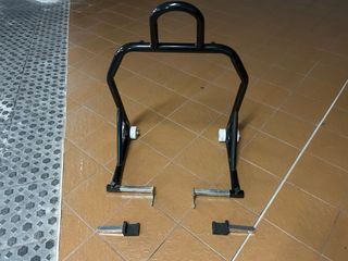 Caballete Trasero Moto Negro