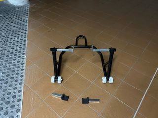 Caballete Trasero Moto Negro