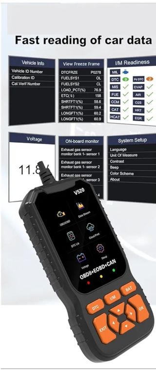 OBD II V520 Herramienta Diagnóstico Coche