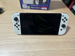 Nintendo Switch OLED Blanca + Juegos