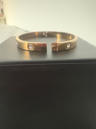 Cartier Brazalete Love 10 brillantes oro