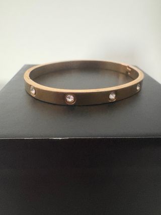 Cartier Brazalete Love 10 brillantes oro