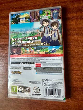 PRECINTADO Pokemon Violet y Zelda Tears Switch