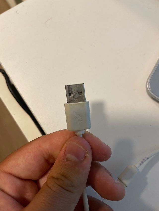 Cable iPhone espiral (no original)