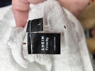 Blusa blanca manga larga