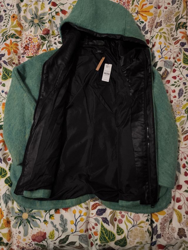 Chaqueta Mango Teal Talla M