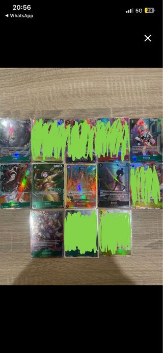 Cartas One Piece TCG - Set de cartas alternativas