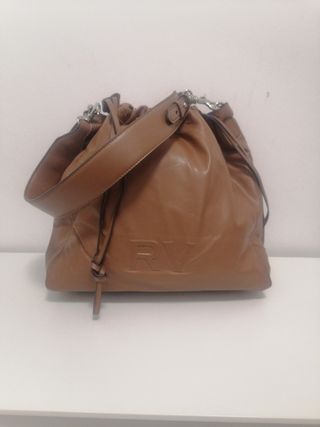 Bolso Hombro Roberto Verino Marrón