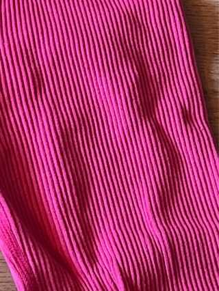 Leggings fucsia con estribo