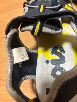 Sandalias Lois Talla 39 Azul/Amarillo